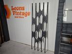 Vintage brutalist wallart wanddecoratie, Huis en Inrichting, Woonaccessoires | Wanddecoraties, Ophalen of Verzenden, Gebruikt