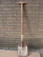 Schep, schop met houten steel, Ophalen, Gebruikt