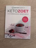 Ketozoet Receptenboek - 60 Vetverbrandende Toetjes & Snacks, Gezonderecepten.nl, Nieuw, Ophalen of Verzenden, Gezond koken