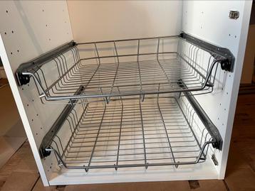 IKEA METOD keukenonderkast met 2 draadmanden - afbeelding 2