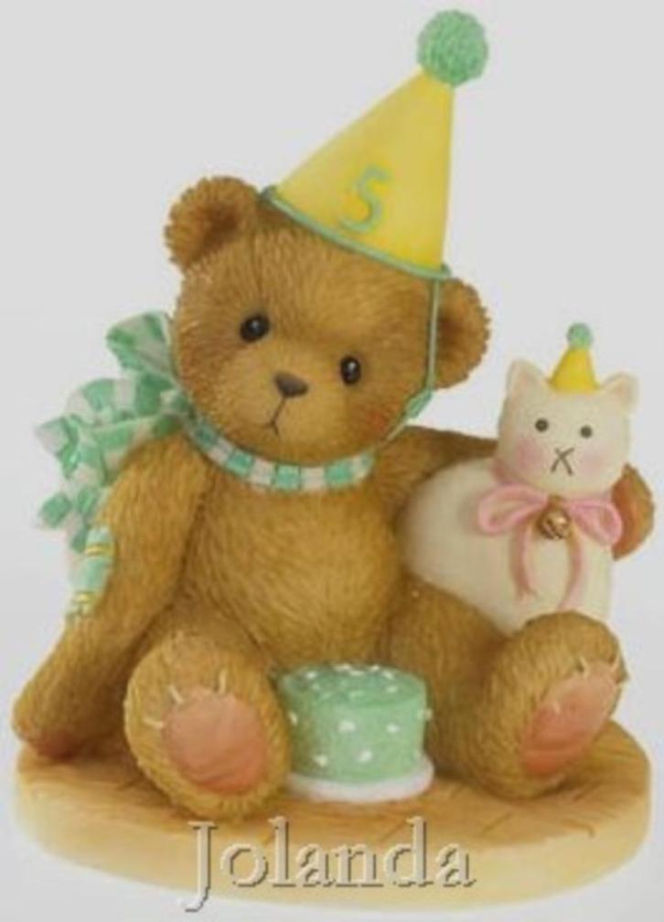 Cherished Teddies Age 5 (nieuw), Verzamelen, Beren en Cherished Teddies, Nieuw, Beeldje, Cherished Teddies, Ophalen of Verzenden