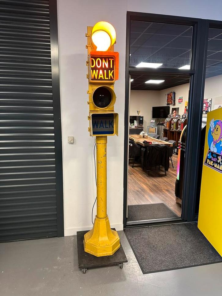 Prachtig USA Traffic Light Verkeerslicht - Stoplicht NYC, Verzamelen, Automaten | Overige, Gebruikt, Ophalen