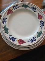 6 Borden Borden Borden Borden Borden Borden, Gebruikt, Ophalen of Verzenden, Bord(en), Overige stijlen