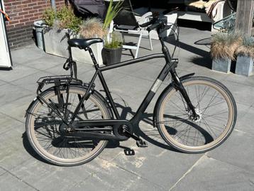 Gazelle Esprit 7speed 58cm zwart heren schoolfiets beschikbaar voor biedingen