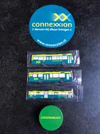 3 magnetische bussen & magnetisch embleem van Connexxion, Ophalen of Verzenden, Bus of Metro, Overige typen