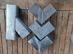 Zink goot stukken, Bochten, 60 tot 80 mm, Nieuw, Ophalen of Verzenden