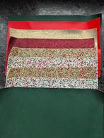 9 Kerst PU Leren Lapjes 32x20cm bundel 22, Hobby en Vrije tijd, Stoffen en Lappen, Nieuw, Ophalen of Verzenden, 30 tot 120 cm