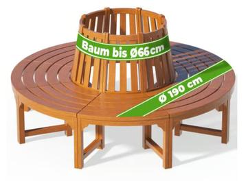 Boombank parkbank rond hout ø190 GRATIS BEZORGD! beschikbaar voor biedingen