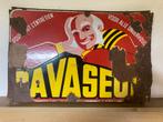Vintage CAVASEUL Emaille Reclamebord, Ophalen of Verzenden