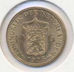 Nederland 10 Gulden 1925B Wilhelmina, Postzegels en Munten, Edelmetalen en Baren, Goud, Ophalen of Verzenden