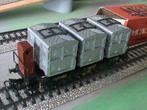 Märklin 4614 laadkistenwagen met OVP, Hobby en Vrije tijd, Wisselstroom, Wagon, Ophalen of Verzenden, Zo goed als nieuw