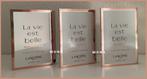 La Vie Est Belle Iris Absolu 3x parfum sample proefje tester, Verzenden, Nieuw