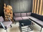 Tuinset, Tuin en Terras, Ophalen, Gebruikt, 6 zitplaatsen, Aluminium