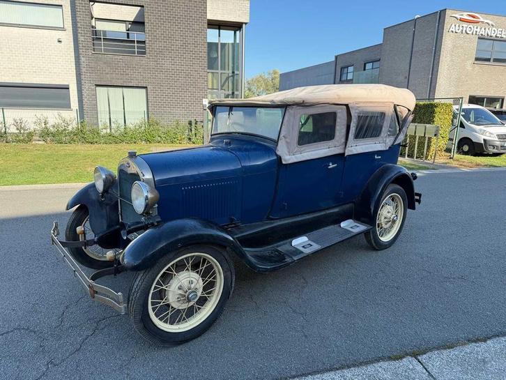 FORD - 1929 - ROADSTER - OLTIMER - Personenauto, Auto's, Oldtimers, Bedrijf, Ford, Overige brandstoffen, Overige carrosserieën