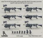 liveresin LRE35101 US Army M4 carbine M320 Grenade 1/35, Nieuw, Ophalen of Verzenden