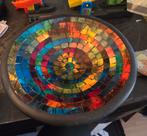 Mooie mozaïek schaal, Ophalen, Gebruikt, Schaal, Glas