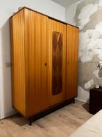 Vintage jaren 60 Deens design kledingkast, Gebruikt, 100 tot 150 cm, Met hangruimte, Pastoe