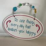 Tegeltje inspiratie, Huis en Inrichting, Woonaccessoires | Lijsten, Overige materialen, Minder dan 50 cm, Ophalen of Verzenden