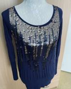 Tommy Hilfiger denim top maat XS/S [V], Blauw, Ophalen of Verzenden, Zo goed als nieuw, Lange mouw