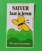 Natuur laat je leven auto sticker, Ophalen of Verzenden, Zo goed als nieuw
