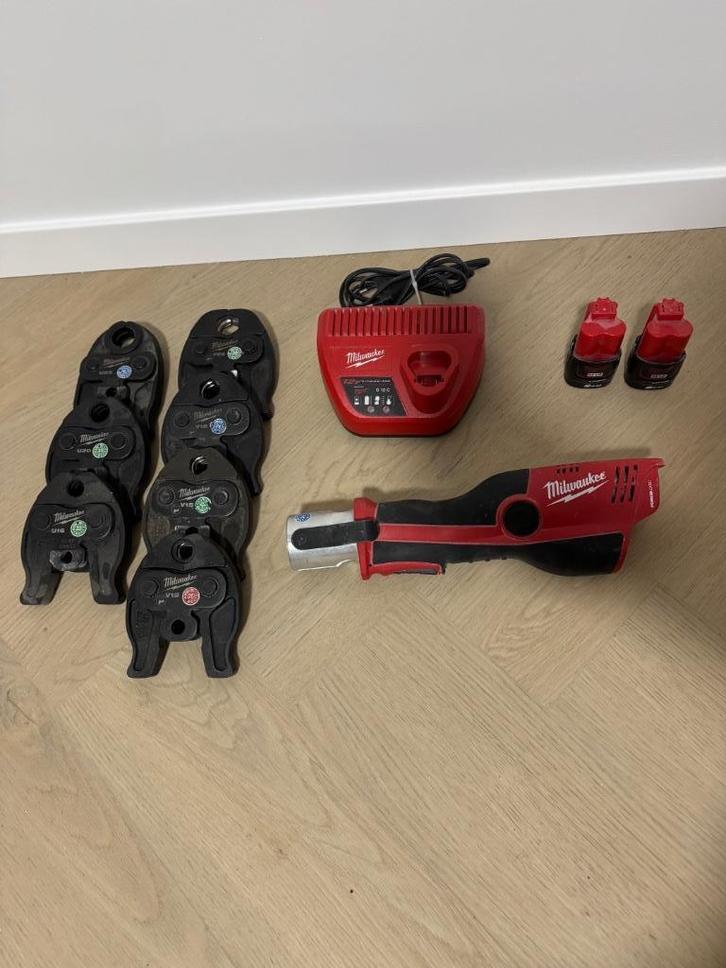 Milwaukee M12 HPT perstang, Doe-het-zelf en Verbouw, Gereedschapskisten, Gebruikt, Ophalen of Verzenden