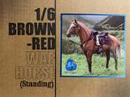 DiD 1/6 Brown-Red War Horse (standing) E60082, Ophalen of Verzenden, Nieuw