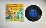 2 Walt Disney boekjes met mini l.p. Jungle+Jungleboek deel 2, Verzamelen, Disney, Ophalen of Verzenden, Gebruikt, Overige typen