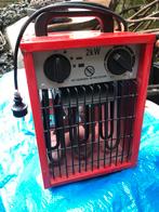 Handson Werkplaatskachel 2000W 3 stuks, Huis en Inrichting, Kachels, Ophalen, Zo goed als nieuw, Elektrisch