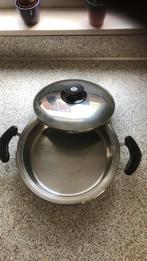 AMC braadpan 28 cm, Huis en Inrichting, Ophalen of Verzenden, Gebruikt, Rvs, Koekenpan of Braadpan
