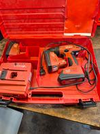 Hilti Accuboormachine met 3 Accu's, Doe-het-zelf en Verbouw, Gebruikt, Variabele snelheid, Ophalen of Verzenden, Boor- en Schroefmachine