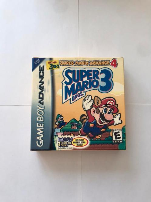 GBA gameboy advance super Mario bros 3, Spelcomputers en Games, Games | Nintendo Game Boy, Zo goed als nieuw, 1 speler, Vanaf 3 jaar