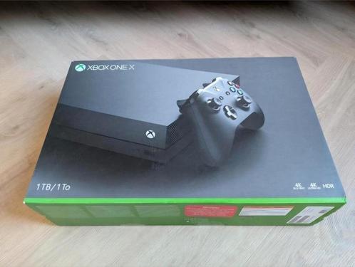 Xbox One X 1TB, Spelcomputers en Games, Spelcomputers | Xbox One, Zo goed als nieuw, 1 TB, Met 1 controller, Ophalen of Verzenden