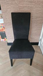 6 Mooie Eetkamerstoelen, Huis en Inrichting, Stoelen, Ophalen, Hout, Gebruikt, Zwart