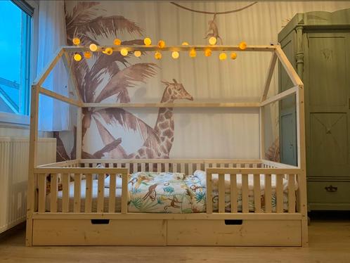 NIEUW bedhuis/huisbed 90x200 meerdere maten mogelijk, Kinderen en Baby's, Kinderkamer | Bedden, Nieuw, 180 cm of meer, 85 tot 100 cm