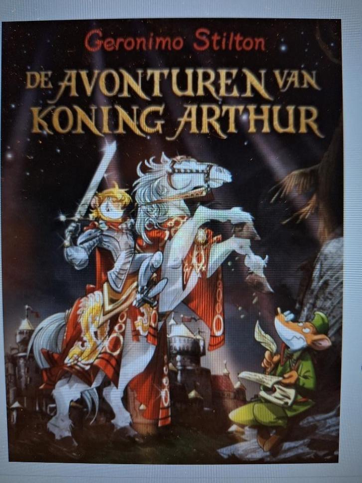 De avonturen van Koing Arthur Geronimo Stilton Hardcover 384, Boeken, Kinderboeken | Jeugd | onder 10 jaar, Gelezen, Fictie algemeen