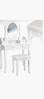 Kaptafel met bankje, Kinderen en Baby's, Ophalen, Gebruikt, Meubelstuk of Keukentje