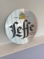 Reclamebord Leffe bier logo aluminium, aluminium, 40x40 cm, Ophalen of Verzenden, Nieuw, Reclamebord