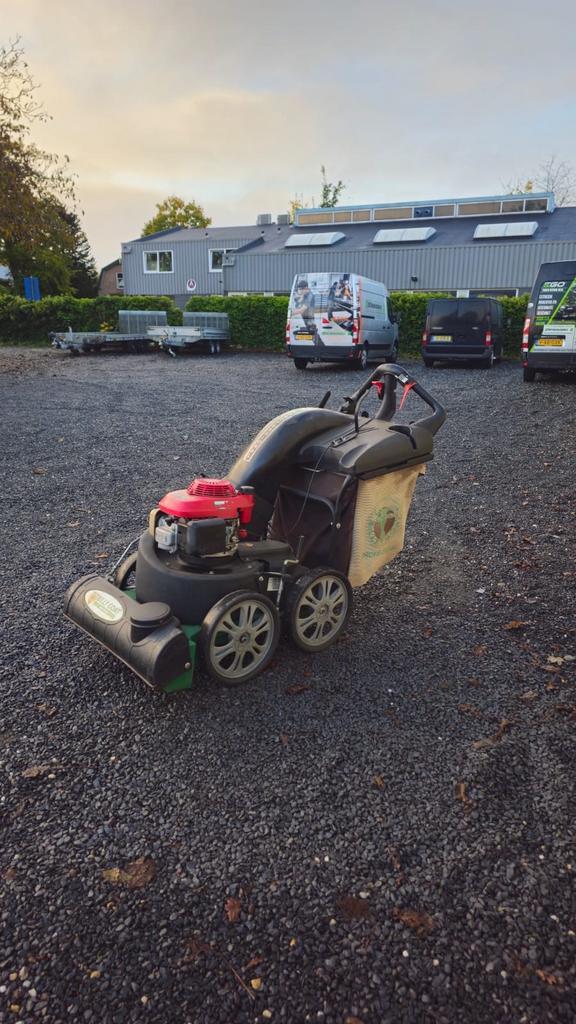 Billy Goat MV601SP Bladzuiger / Grofvuil Zuiger, Tuin en Terras, Bladblazers, Gebruikt, Handgedragen, Benzine, Met opvangzak, Ophalen