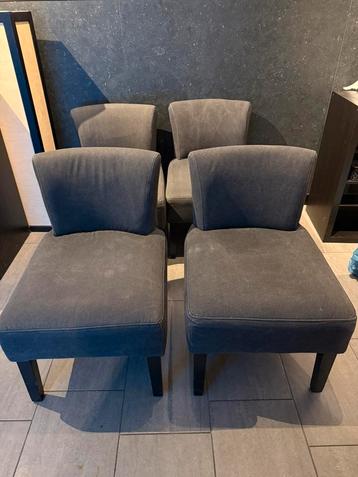 Gratis - Stoelen/ eetkamer stoelen grijs