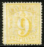 Duitse Staaten - Hamburg 18 ongestempeld, Postzegels en Munten, Postzegels | Europa | Duitsland, Overige periodes, Verzenden, Postfris