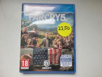  Far Cry 5 – PS4 – compleet met doos en boekje

 beschikbaar voor biedingen