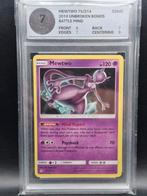 Mewtwo unbroken bonds battle mind #75 woetoe Grading 7 nm, Hobby en Vrije tijd, Verzamelkaartspellen | Pokémon, Verzenden, Zo goed als nieuw