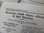 ORIGINEEL WOII VOETBALCOMPETITIE 1939 november APELDOORN, Verzamelen, Sportartikelen en Voetbal, Verzenden, Gebruikt, Overige binnenlandse clubs