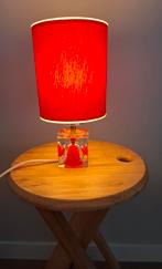 Vintage Space Age Tafellamp Jaren 70, Ophalen of Verzenden, Gebruikt, Glas, Minder dan 50 cm