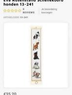 BORDUURPATROON EVA ROSENSTAND HONDJES, Verzenden, Handborduren, Patroon