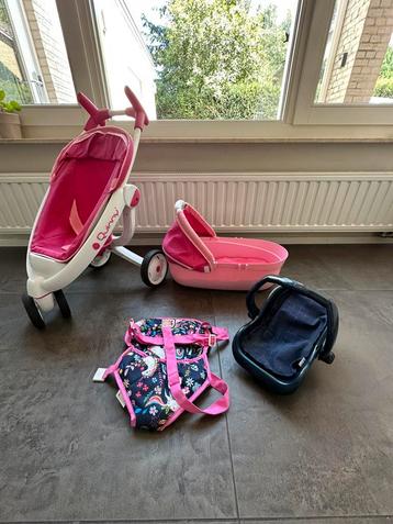 Quinny poppenwagen, draagzak en maxicosi beschikbaar voor biedingen