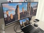 LG 38 inch widescreen curved monitor, Computers en Software, Monitoren, Ophalen, IPS, Ultrawide, Zo goed als nieuw