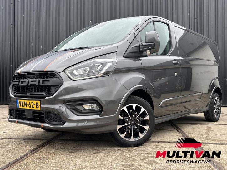 Ford Transit Custom Sport 2.0 185PK L2H1 320 | BOMVOL | LED, Auto's, Bestelauto's, Bedrijf, Te koop, ABS, Achteruitrijcamera, Airbags