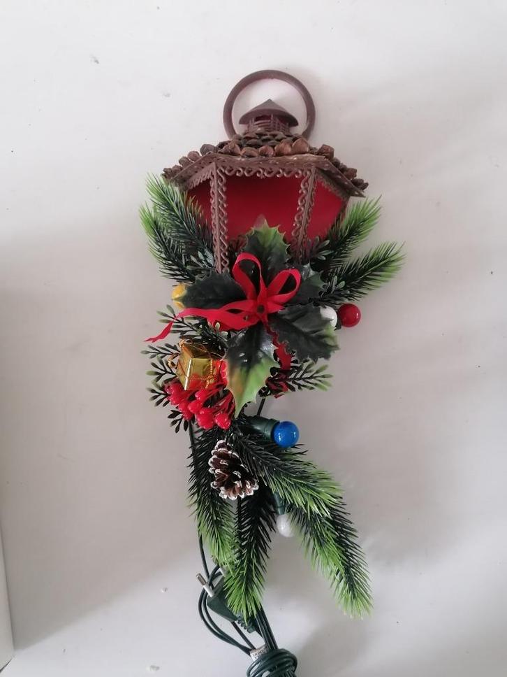 vintage kerst verlichting voor aan dew and zie fotos, Diversen, Kerst, Gebruikt, Ophalen of Verzenden