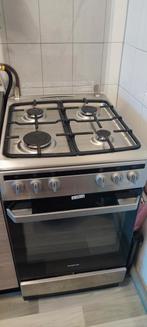 Gasfornuis met Oven - Inventum, Ophalen, Gebruikt, 4 kookzones, Gas
